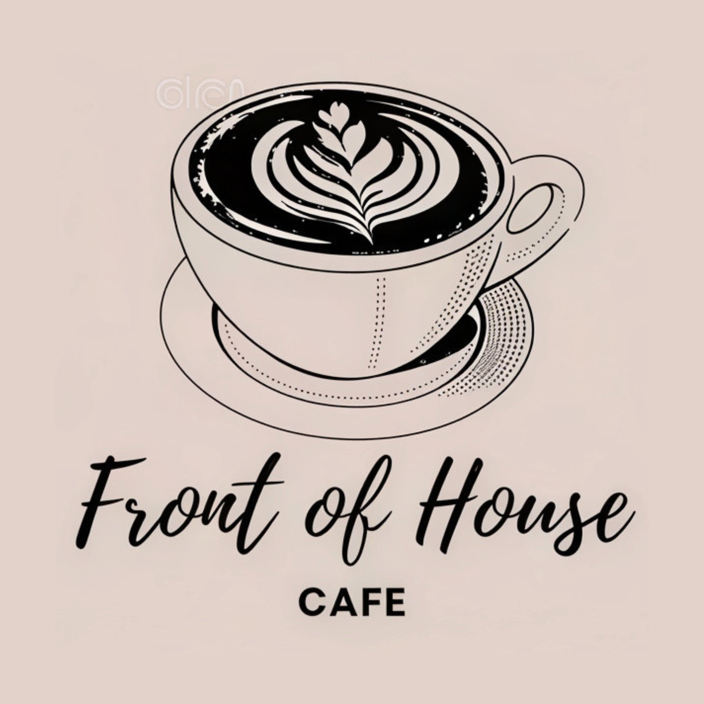 Front of House Cafe logo